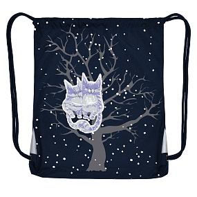 Мешок для обуви BrunoVisconti®
 (44  х  54 см) XXL,
"НЕЖНЫЕ КОТИКИ" синий
Арт. 15-001-003/02