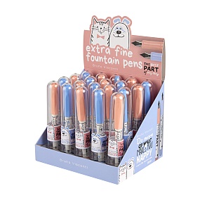 Ручка перьевая BrunoVisconti®
"BEST FRIENDS" с картриджем 2 Вида
Арт. 20-0387