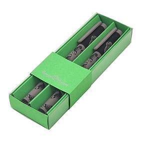 НАБОР ИЗ 2-Х РУЧЕК "FunWrite. Кеды. Casual. Grey" ШАРИКОВАЯ 0.5 ММ, СИНЯЯ (салатовый футляр)
Арт. 20-0212/8585