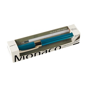 Ручка шариковая BrunoVisconti®
"MONACO" цвет корпуса морская волна
0.5 мм, в футляре
Арт. 20-0125/88-02
