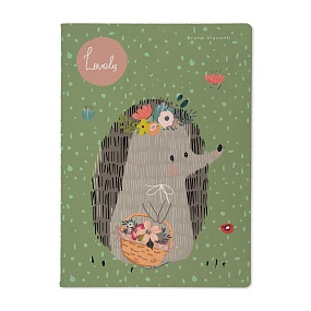 Тетрадь общая BrunoVisconti®
B5 (179x250 мм)
"ЁЖИК С КОРЗИНКОЙ" 60 л., без линовки
Арт. 7-60-004/04