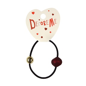 РЕЗИНКА ДЛЯ ВОЛОС 1 ШТ, 4 ЦВЕТА 
Арт. 2-712/333