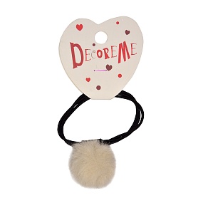 РЕЗИНКА ДЛЯ ВОЛОС "МЕХОВУШКА" 1 ШТ, 5 ЦВЕТОВ
Арт. 2-712/35