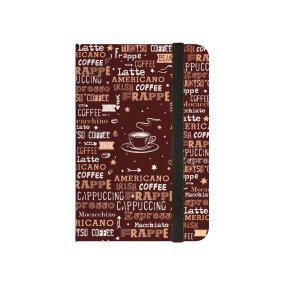 ЗАПИСНАЯ КНИЖКА "MEGAPOLIS JOURNAL" А6, 100 Л.  НА РЕЗИНКЕ "COFFEE TIME, ЛАТТЕ", В ТОЧКУ
Арт. 3-478/10