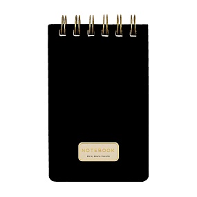 БЛОКНОТ НА ГРЕБНЕ «CUTE JOURNAL» A6-, BV, 100 Л. "BLACK" ЛИНЕЙКА
Арт. 3-100-005/18