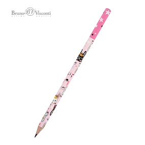 Карандаш BrunoVisconti®
чернографитовый, НВ
HappyGraphix "ЦИРК. ЗАЙКА"
Арт. 21-0030/69