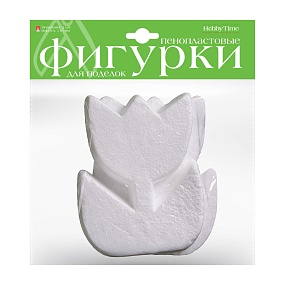 ПЕНОПЛАСТОВЫЕ ФИГУРКИ. ТЮЛЬПАН, 130 ММ, 2 ШТ. 
Арт. 2-206/13