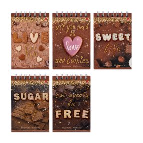 Блокнот Альт®
А7 (68 х 101 мм)
"SWEET LIFE"  40 л.
Арт. 3-40-725
обложка в ассортименте