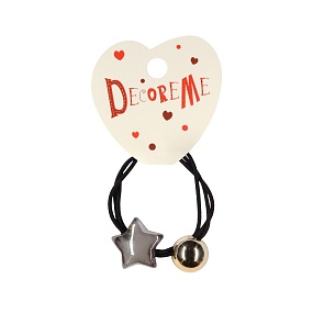 РЕЗИНКА ДЛЯ ВОЛОС 1 ШТ, 5 ЦВЕТОВ 
Арт. 2-712/295