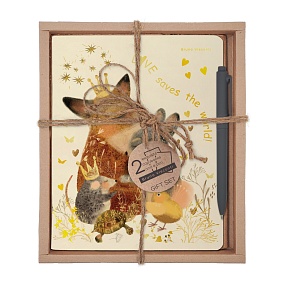 НАБОР ПОДАРОЧНЫЙ "ЛЮБОВЬ КАК ОНА ЕСТЬ. Любовь, как она есть" (ДВЕ ТЕТРАДИ И РУЧКА)
Арт. 7-48-1271-2/3