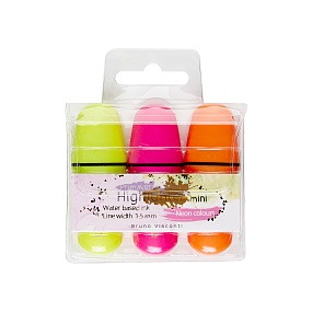 Текстовыделитель BrunoVisconti®
набор 3 цвета
желтый, розовый, оранжевый
"PRIMAVERA. MINI"
Арт. 22-0184