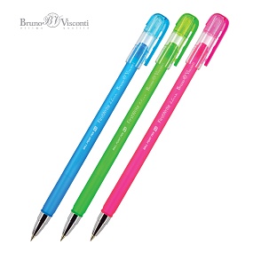 Ручкa BrunoVisconti
шариковая, 0.5 мм, синяя
FirstWrite. CREATIVE
Арт. 20-0238