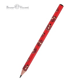 Карандаш BrunoVisconti®
чернографитовый, 4B
HappyGraphix Jumbo "FRESH & FRUITY. ГРАНАТ"
Арт. 21-0062/04