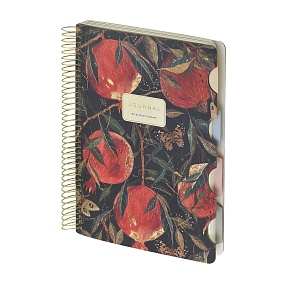 ЗАПИСНАЯ КНИЖКА "ART JOURNAL" B5,120 Л. НА СПИРАЛИ, С РАЗДЕЛИТЕЛЯМИ "ФЛОРА.ГРАНАТ"
Арт. 3-819/06