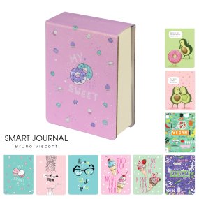 Блокнот BrunoVisconti®
А7 (63 х 83 мм)
"SMART JOURNAL" мультиколор 250 л.
Арт. 3-558/02