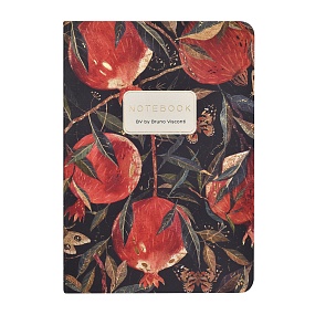 Тетрадь общая BrunoVisconti®
А6 (105 х 148 мм)
"FLORA.ГРАНАТ " 32 л., линейка
Арт. 7-32-506/26