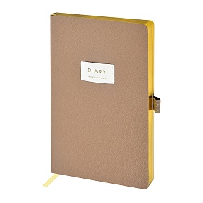 Ежедневник BrunoVisconti® недатированный
А5 (125 х 200 мм) бежевый 256 стр.
Арт. 3-823/05