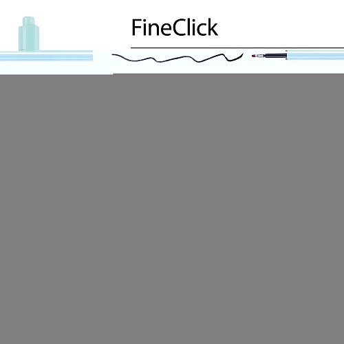 Ручка гелевая BrunoVisconti®
"FineClick" 
0.38 мм Zefir, черная
Арт. 20-0391/42: фото #2