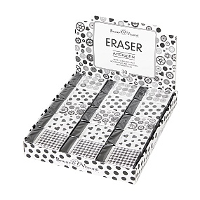 Ластик BrunoVisconti®
"ARTGRAPHIX", черный, 5 цветов
Арт. 42-0056