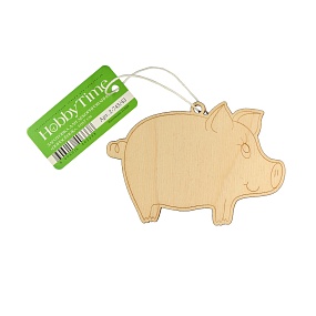 ЗАГОТОВКА ДЛЯ ДЕКОРИРОВАНИЯ. "ПОРОСЁНОК" 10Х7 СМ.
Арт. 2-743/43