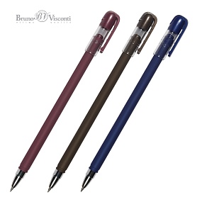 Ручка шариковая BrunoVisconti®
"FIRSTWRITE. Original "  синий, 
0.5 мм, в тубе 
Арт. 20-0242
