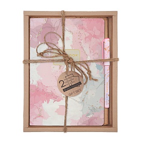 НАБОР ПОДАРОЧНЫЙ "PRIMAVERA" (ДВЕ ТЕТРАДИ BV И РУЧКА)
Арт. 7-40-001/184-3