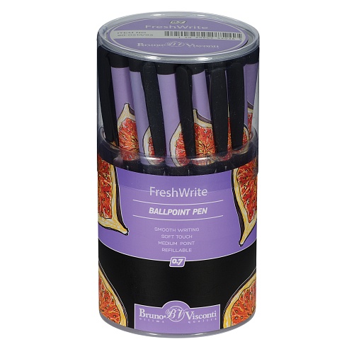 Ручка шариковая BrunoVisconti®
0.7 мм, синий
FreshWrite «FRESH &  FRUITY. ИНЖИР»
Арт. 20-0214/92: фото #8