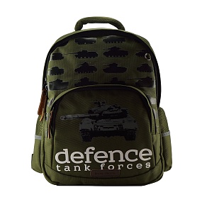 Рюкзак BrunoVisconti®
классический 
темно-зеленый с эргономичной спинкой
«ТАНЧИКИ»
Арт. 12-002-079/11