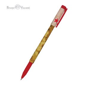 Ручка BrunoVisconti®
шариковая, 0.5 мм, синяя
FunWrite «MILITARY. SAND»
Арт. 20-0212/49