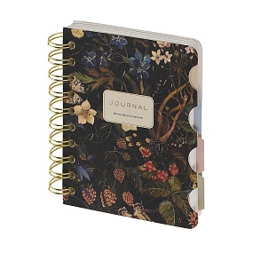 ЗАПИСНАЯ КНИЖКА "ART JOURNAL" А6,120 Л. НА ГРЕБНЕ, С РАЗДЕЛИТЕЛЯМИ"FLORA.Лесные ягоды"
Арт. 3-568/23
