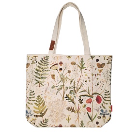 СУМКА-ШОППЕР С КАРМАНОМ, "ЛУГОВЫЕ ТРАВЫ" 48x40х12 cm
Арт. 16-006-01/04
