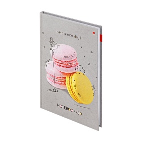 Блокнот Альт®
А5 (135 х 205 мм)
"NICE DAYS WITH MACARONS" мультиколор 80л.
Арт. 3-80-072/39