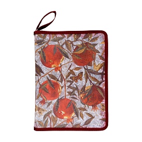 Папка на молнии BrunoVisconti®
А4 (23,5  х  33  х  3,3 см)
"FLORA.ГРАНАТ "
Арт. 14-032/09