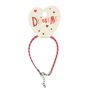 ШНУРОК С ЗАСТЕЖКОЙ ИЗ ЭКОКОЖИ ПЛЕТЕНЫЙ ПЛОСКИЙ,  4 ММ,  1 ШТ, 21 СМ, 3 ЦВЕТА 
Арт. 2-155/26