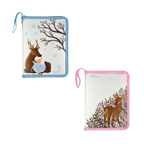 Папка на молнии BrunoVisconti®
А5 (18 х 24 х 2,5 см)
"FOREST DREAM"
Арт. 14-031/04
в ассортименте