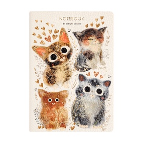 Тетрадь общая BrunoVisconti®
А5 (147 х 210 мм)
"LOVE ME.КОТИКИ. СЧАСТЬЕ" мультиколор 60 л., клетка
Арт. 7-60-1384/11