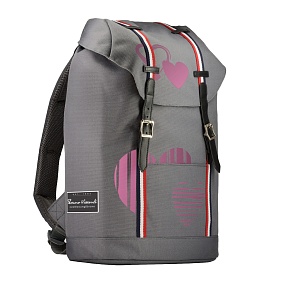 Рюкзак BrunoVisconti®
городской
серый 
«РИТМ СЕРДЦА»
Арт. 12-011-002/05