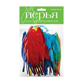 ПЕРЬЯ ДЛЯ ДЕКОРИРОВАНИЯ 7-15 СМ. КРЕАТИВНЫЙ МИКС. НАБОР №1
Арт. 2-405/01