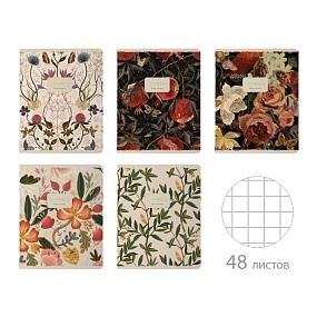 Тетрадь общая BrunoVisconti®
А5 (165 х 203 мм)
"BLOOM FLOWERS" 48 л., клетка
Арт. 7-48-1277
обложка в ассортименте