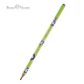 Карандаш BrunoVisconti®
чернографитовый, НВ, грифель 3 мм
KAWAII ANIMALS "ПАНДА"
Арт. 21-0074/03