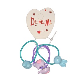 РЕЗИНКА ДЛЯ ВОЛОС "СЛОНЫ И ЗАЙКИ" 4 ШТ, 4 ЦВЕТА
Арт. 2-713/14