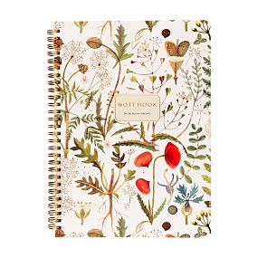 Тетрадь общая BrunoVisconti®
B5 (185 х 250 мм)
"FLORA.ЛУГОВЫЕ ТРАВЫ" 60 л., клетка
Арт. 7-60-007/10