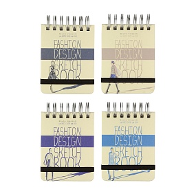 SKETCHBOOK BrunoVisconti®
100х130  мм, 120 л.
Бежевый 100 г, на гребне
Арт. 1-501/02
обложка в ассортименте