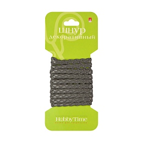 ШНУР ДЕКОРАТИВНЫЙ ИЗ ЭКОКОЖИ ПЛЕТЕНЫЙ ПЛОСКИЙ, 4 ММ, 1,5 М, СЕРЫЙ
Арт. 2-154/83