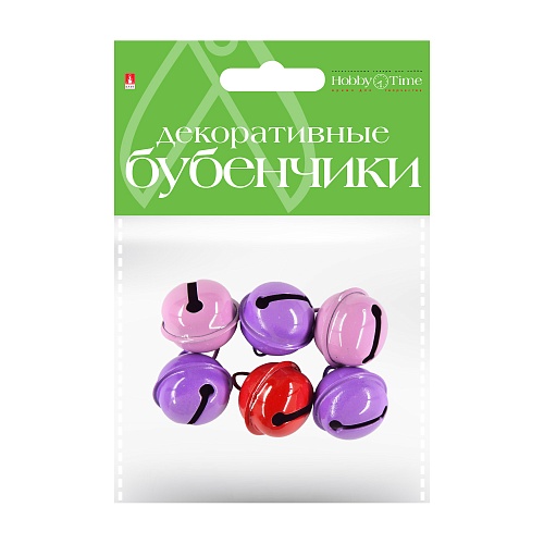 БУБЕНЧИКИ. НАБОР №16, ЦВЕТНЫЕ ЭМАЛЬ, 22 ММ, 6 ЦВЕТОВ
Арт. 2-404/16: фото #1