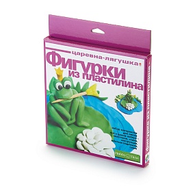 Набор № 1 HobbyTime
фигурки из пластилина «ЦАРЕВНА ЛЯГУШКА»  
Арт. 2-304/01