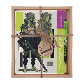 НАБОР ПОДАРОЧНЫЙ "CYBERGIRL. Cyber Casual" (ДВЕ ТЕТРАДИ И РУЧКА)
Арт. 7-48-1285-2/3