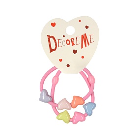 РЕЗИНКА ДЛЯ ВОЛОС 2 ШТ, 3 ЦВЕТА 
Арт. 2-712/349