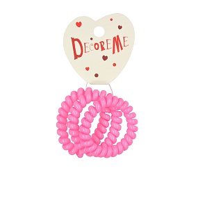 РЕЗИНКА ДЛЯ ВОЛОС СПИРАЛЬНАЯ ЦВЕТНАЯ  3 ШТ 
Арт. 2-712/238