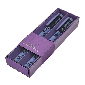 НАБОР ИЗ 2-Х РУЧЕК "FunWrite. Кеды. Casual. Blue" ШАРИКОВАЯ 0.5 ММ, СИНЯЯ (сиреневый футляр)
Арт. 20-0212/8686